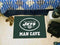 Man Cave Starter Indoor Outdoor Rugs NFL New York Jets Man Cave Starter Rug 19"x30" FANMATS