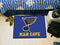 Man Cave Starter Indoor Outdoor Rugs NHL St. Louis Blues Man Cave Starter Rug 19"x30" FANMATS