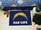 Man Cave Starter Living Room Rugs NFL Los Angeles Chargers Man Cave Starter Rug 19"x30" FANMATS