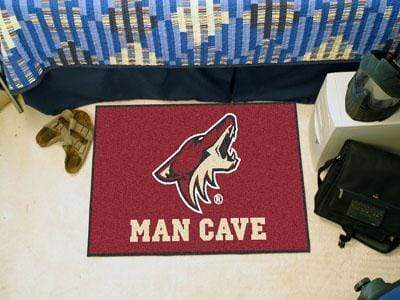 Man Cave Starter Living Room Rugs NHL Arizona Coyotes Man Cave Starter Rug 19"x30" FANMATS
