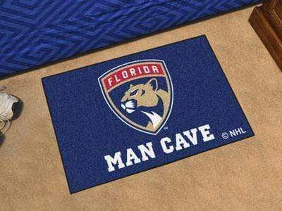 Man Cave Starter Living Room Rugs NHL Florida Panthers Man Cave Starter Rug 19"x30" FANMATS