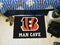 Man Cave Starter Outdoor Mat NFL Cincinnati Bengals Man Cave Starter Rug 19"x30" FANMATS