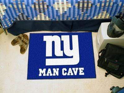 Man Cave Starter Outdoor Mat NFL New York Giants Man Cave Starter Rug 19"x30" FANMATS
