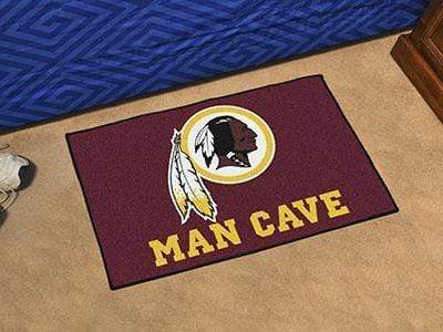 Man Cave Starter Outdoor Rug NFL Washington Redskins Man Cave Starter Rug 19"x30" FANMATS