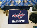 Man Cave Starter Outdoor Rug NHL Washington Capitals Man Cave Starter Rug 19"x30" FANMATS