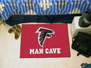 Man Cave Starter Outdoor Rugs NFL Atlanta Falcons Man Cave Starter Rug 19"x30" FANMATS