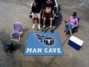 Man Cave Tailgater BBQ Accessories NFL Tennessee Titans Man Cave Tailgater Rug 5'x6' FANMATS