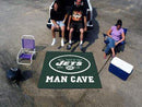 Man Cave Tailgater BBQ Grill Mat NFL New York Jets Man Cave Tailgater Rug 5'x6' FANMATS