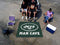 Man Cave Tailgater BBQ Grill Mat NFL New York Jets Man Cave Tailgater Rug 5'x6' FANMATS