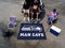 Man Cave Tailgater BBQ Grill Mat NFL Seattle Seahawks Man Cave Tailgater Rug 5'x6' FANMATS