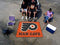 Man Cave Tailgater BBQ Grill Mat NHL Philadelphia Flyers Man Cave Tailgater Rug 5'x6' FANMATS