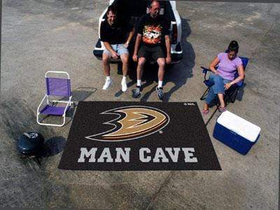 Man Cave Tailgater BBQ Mat NHL Anaheim Ducks Man Cave Tailgater Rug 5'x6' FANMATS