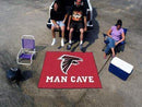 Man Cave Tailgater BBQ Store NFL Atlanta Falcons Man Cave Tailgater Rug 5'x6' FANMATS