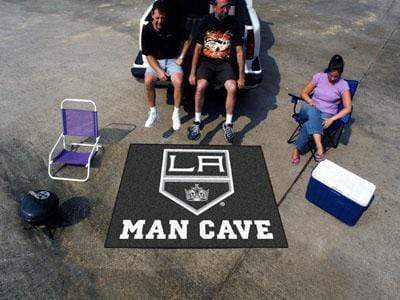 Man Cave Tailgater BBQ Store NHL Los Angeles Kings Man Cave Tailgater Rug 5'x6' FANMATS