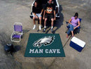 Man Cave Tailgater Grill Mat NFL Philadelphia Eagles Man Cave Tailgater Rug 5'x6' FANMATS