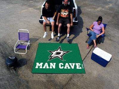 Man Cave Tailgater Grill Mat NHL Dallas Stars Man Cave Tailgater Rug 5'x6' FANMATS