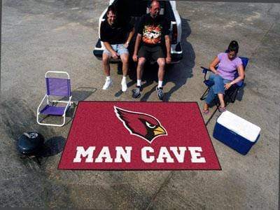 Man Cave UltiMat Indoor Outdoor Rugs NFL Arizona Cardinals Man Cave UltiMat 5'x8' Rug FANMATS