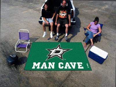 Man Cave UltiMat Indoor Outdoor Rugs NHL Dallas Stars Man Cave UltiMat 5'x8' Rug FANMATS