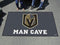 Man Cave UltiMat Indoor Outdoor Rugs NHL Vegas Golden Knights Man Cave UltiMat 5'x8' Rug FANMATS