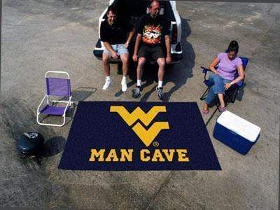 Outdoor Rugs NCAA West Virginia Man Cave UltiMat 5'x8' Rug