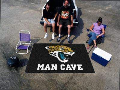 Man Cave UltiMat Outdoor Rug NFL Jacksonville Jaguars Man Cave UltiMat 5'x8' Rug FANMATS