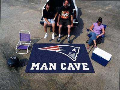 Man Cave UltiMat Outdoor Rug NFL New England Patriots Man Cave UltiMat 5'x8' Rug FANMATS