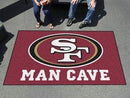 Man Cave UltiMat Outdoor Rug NFL San Francisco 49ers Man Cave UltiMat 5'x8' Rug FANMATS