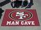 Man Cave UltiMat Outdoor Rug NFL San Francisco 49ers Man Cave UltiMat 5'x8' Rug FANMATS