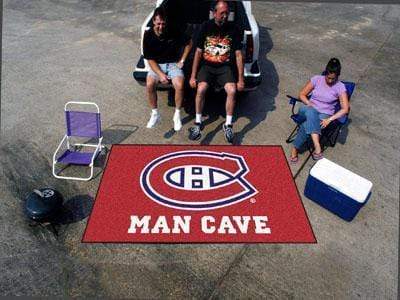 Man Cave UltiMat Outdoor Rug NHL Montreal Canadiens Man Cave UltiMat 5'x8' Rug FANMATS