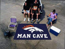 Man Cave UltiMat Outdoor Rugs NFL Denver Broncos Man Cave UltiMat 5'x8' Rug FANMATS