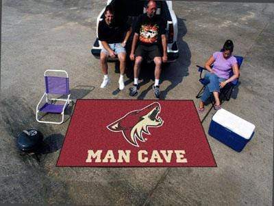 Man Cave UltiMat Outdoor Rugs NHL Arizona Coyotes Man Cave UltiMat 5'x8' Rug FANMATS