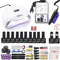 Manicure Set for Nail 30/20/10 Kind Nail Polish Kit with 120W Nail lamp Nail drill Machine Acrylic Kit Nail Art Tools Nail Tool AExp