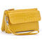 Manka Vesa Women Wallets Leather Packet Wristlet Clutches Female Stone Pattern Coin Purses Small Handbag Shoulder Messenger Bags-Yellow-JadeMoghul Inc.
