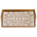 Vanity Tray - Manta Dazzling Gold Rect Tray 12X7"