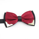 Mantieqingway Brand Bow Ties for Men Wedding Party Fashion Casual Candy Color Tie Two-tone Bowtie Classic Polyester Solid Bowtie-11-JadeMoghul Inc.