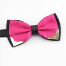 Mantieqingway Brand Bow Ties for Men Wedding Party Fashion Casual Candy Color Tie Two-tone Bowtie Classic Polyester Solid Bowtie-12-JadeMoghul Inc.