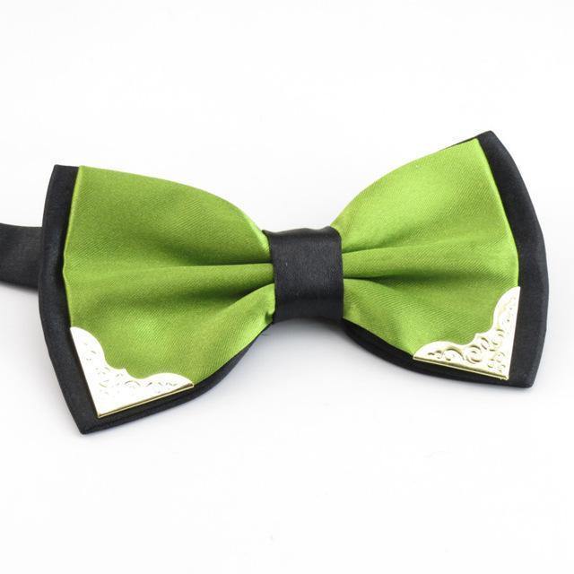 Mantieqingway Brand Bow Ties for Men Wedding Party Fashion Casual Candy Color Tie Two-tone Bowtie Classic Polyester Solid Bowtie-3-JadeMoghul Inc.