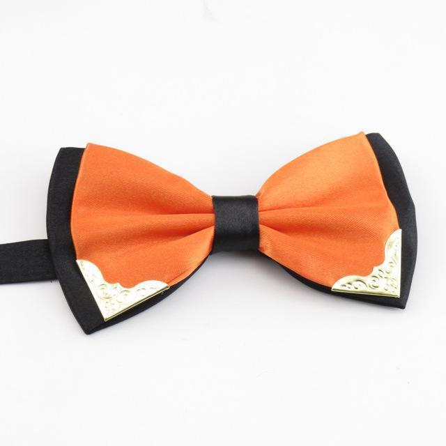 Mantieqingway Brand Bow Ties for Men Wedding Party Fashion Casual Candy Color Tie Two-tone Bowtie Classic Polyester Solid Bowtie-4-JadeMoghul Inc.