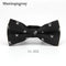 Mantieqingway Novelty Men's Polyester Silk Bow Tie Skull Bowtie for Tuxedo Banquet New Design Bowknot Ties for Wedding Groom-White-China-JadeMoghul Inc.