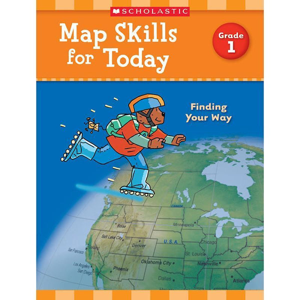 MAP SKILLS FOR TODAY GR 1-Learning Materials-JadeMoghul Inc.