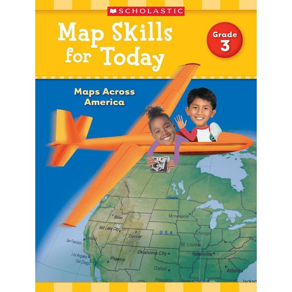 MAP SKILLS FOR TODAY GR 3-Learning Materials-JadeMoghul Inc.