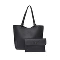 Mara's Dream 2017 Women Shoulder Bags Solid Color PU Leather Hasp Lady Girls Handbags Feminina Crossbody Messenger Bag Bolsa-F Black-38x29x7 cm-JadeMoghul Inc.