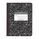 MARBLE COMPOSITION BOOK BLACK-Learning Materials-JadeMoghul Inc.