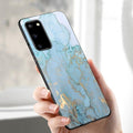 Marble Phone Case for Samsung A50 A40 A70 A51 A71 A20 A20E S10 S20 S9 S8 S7 Edge Ultra Puls Note 10 9 8 Plus Cases Matte Soft AExp