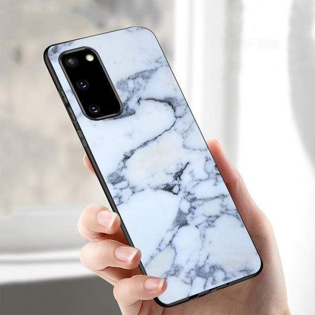 Marble Phone Case for Samsung A50 A40 A70 A51 A71 A20 A20E S10 S20 S9 S8 S7 Edge Ultra Puls Note 10 9 8 Plus Cases Matte Soft JadeMoghul Inc. 