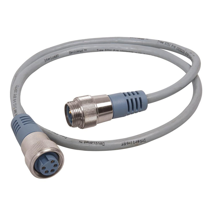 Maretron Mini Double Ended Cordset - Male to Female - 1M - Grey [NM-NG1-NF-01.0]-Network Accessories-JadeMoghul Inc.