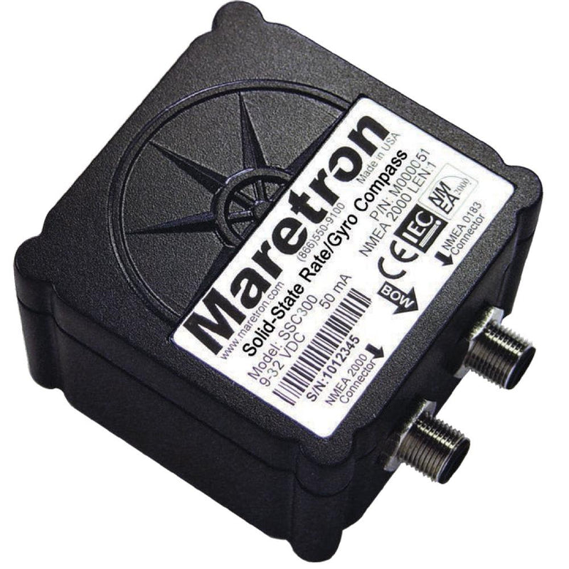 Maretron Solid-State Rate-Gyro Compass w-o Cables [SSC300-01]-Compasses - Electronic-JadeMoghul Inc.