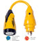 Marinco P30-504 EEL 50A-125-250V Female to 30A-125V Male Pigtail Adapter - Yellow [P30-504]-Shore Power-JadeMoghul Inc.
