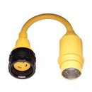 Marinco Pigtail Adapter, 30A Locking to 50A Locking [121A]-Shore Power-JadeMoghul Inc.