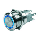 Marinco Push-Button Switch - 12V Latching On-Off - Blue LED [80-511-0003-01]-Switches & Accessories-JadeMoghul Inc.